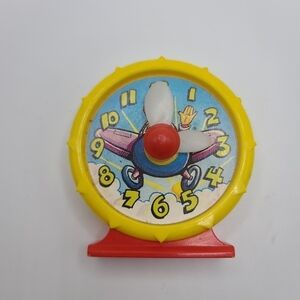 Vintage 1989 McDonald's Happy Meal Clock Toy